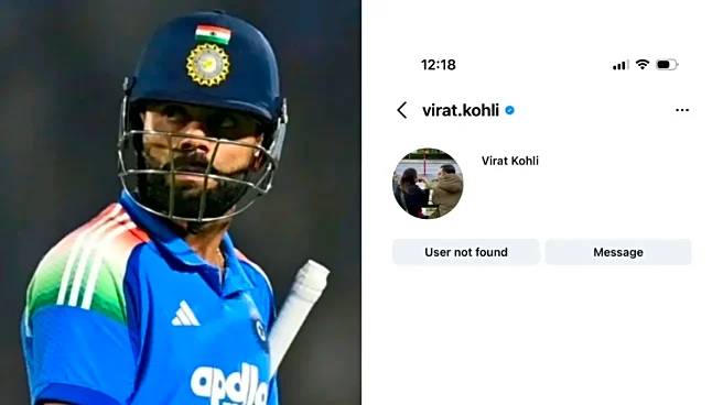 Virat Kohli's Instagram Account Vanishes Overnight! Deactivated Or Suspended? Millions Of Fans Search For Answers