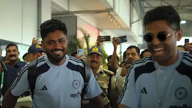 IND vs NZ 5th T20I: Suryakumar Yadav's ‘Don’t Disturb Chetta’ Moment For Sanju Samson Steals Spotlight as India Reach Kerala