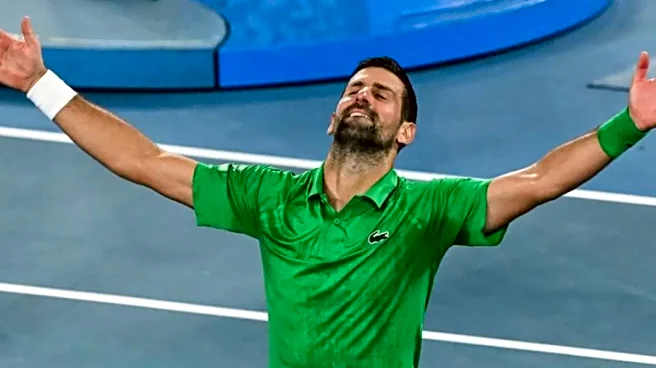 Australian Open: Djokovic battles past Sinner to tee up shot at grand slam history