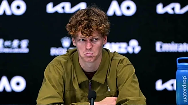 Australian Open: Sinner promises to learn from 'hurtful' defeat to Djokovic