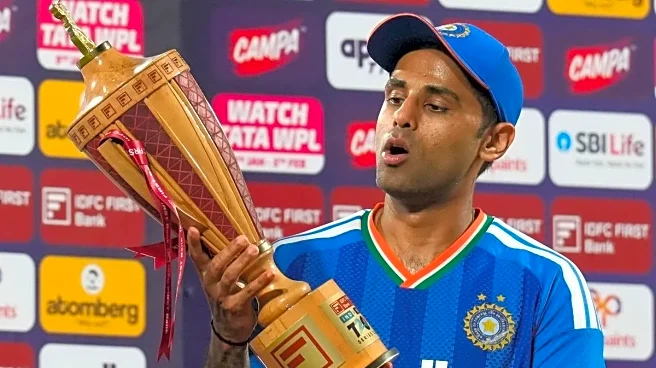 Suryakumar Yadav Embraces Pressure as India Eye T20 World Cup 2026 Defence