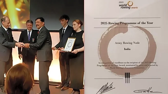 Army Rowing Node Conferred World Rowing Programme of the Year Award 2025