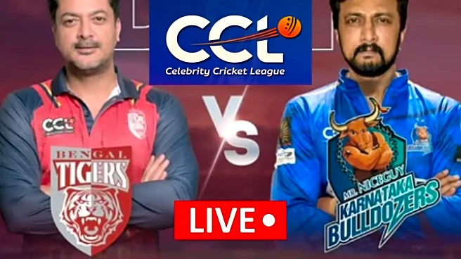 Bengal Tigers vs Karnataka Bulldozers Live Score, CCL 2026 Final: Bulldozers need 130 to Win
