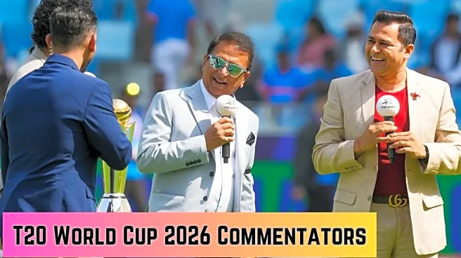 T20 World Cup 2026 Commentators: Complete List of Commentary Panel, Presenters across All Languages