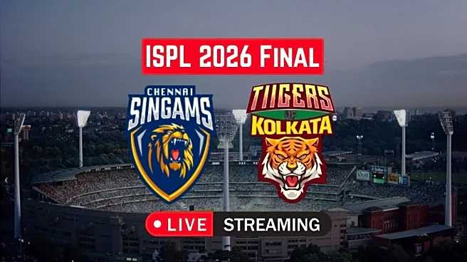 ISPL 2026 Final Live Streaming: Where to Watch Chennai Singams vs Tiigers of Kolkata on TV and Online?