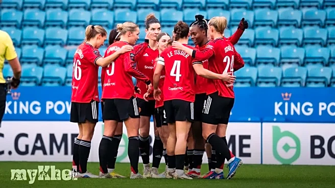 Manchester United Women Secure 2-0 Win At Leicester To Narrow WSL Gap