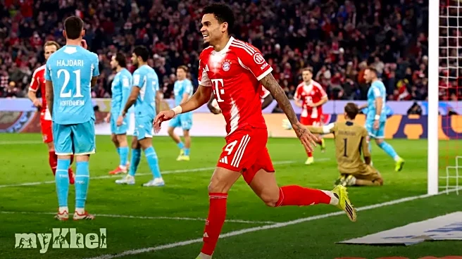 Bayern Munich Beat Hoffenheim 5-1 As Diaz Nets Hat-trick To Stretch Lead At Top