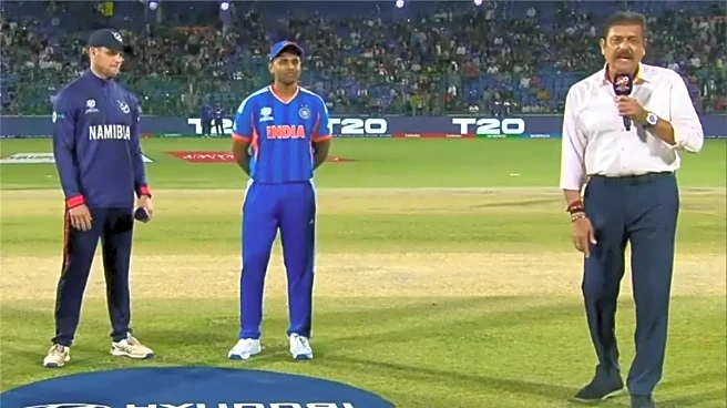 IND vs NAM Toss Update, T20 World Cup 2026: India vs Namibia Playing 11, Captain's Quotes, Pitch Report