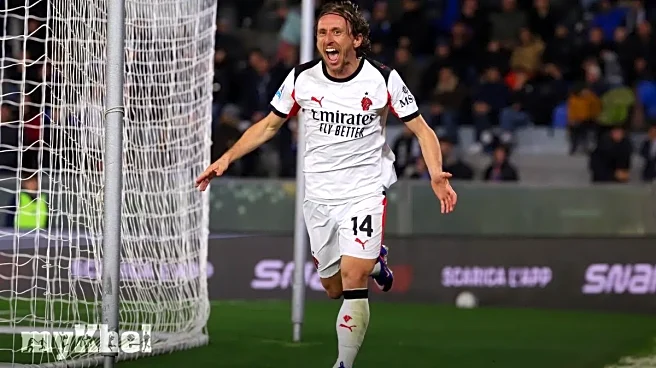 Modric's Late Winner Lifts AC Milan Past Pisa As Rabiot Red Card Shifts Momentum