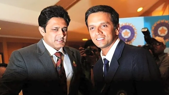 KSCA Honours Kumble and Dravid with Stands at Chinnaswamy Stadium