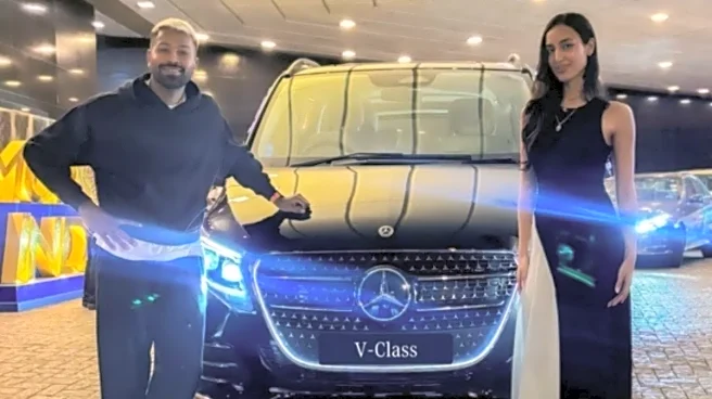 Hardik Pandya Gifts ₹1.7 Crore Mercedes To Mahieka Sharma: Inside His Luxury Car Empire