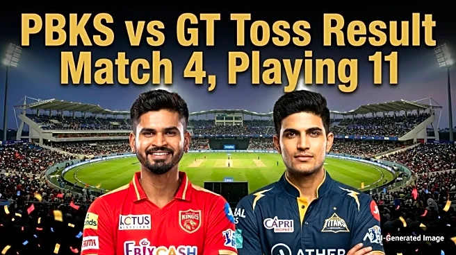PBKS vs GT Toss Report & Playing 11, IPL 2026 Match 4: Punjab Kings To Bowl First, Lineups Announced