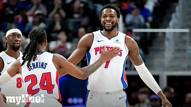 NBA Pistons Clinch Central Division Title With 127-116 Win Over Raptors