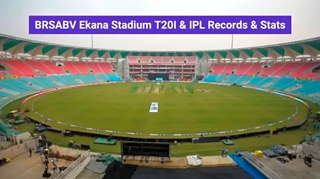 LSG vs DC IPL 2026: BRSABV Ekana Cricket Stadium Records And IPL Stats Ahead Of Match 5