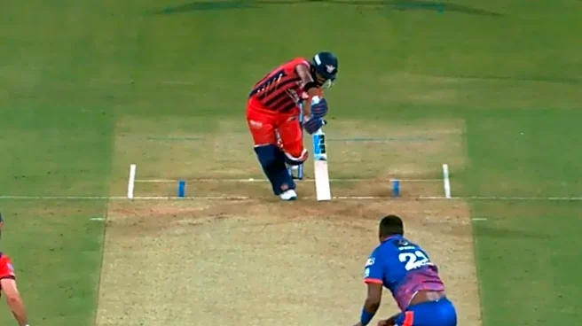 LSG vs DC: Lungi Ngidi bamboozles Nicholas Pooran with a Slower as Stumps Fly - Watch