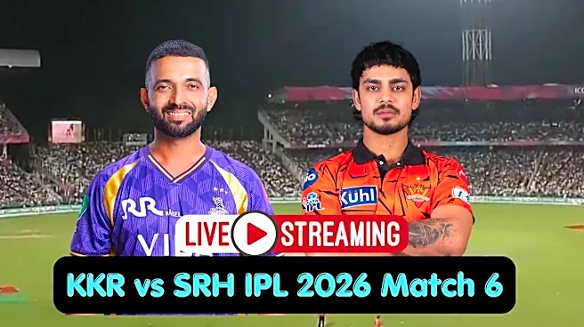 KKR vs SRH Live Streaming, IPL 2026: Where to Watch Today IPL Match on TV and Online?