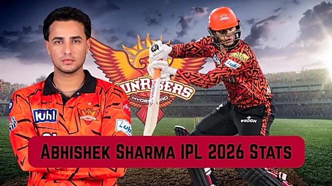 Abhishek Sharma IPL 2026 Stats: Runs, Highest Score, Sixes and More - Latest Update after KKR vs SRH Match