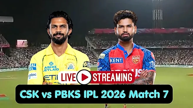 CSK vs PBKS Live Streaming: Where to Watch Chennai Super Kings vs Punjab Kings IPL 2026 Match on TV and Online?