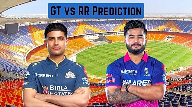 GT vs RR IPL 2026 Prediction: Who will win today’s Gujarat Titans vs Rajasthan Royals match?