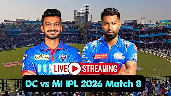 DC vs MI Live Streaming: Where to Watch IPL 2026 Today Match in India, UK, USA and Other Countries?
