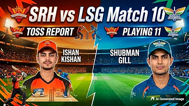 SRH vs LSG Toss Result & Playing 11, IPL 2026: Lucknow Super Giants To Bowl First, Lineups Announced