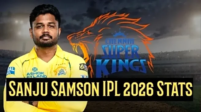 Sanju Samson IPL 2026 Stats: Runs, Highest Scores, Sixes - Updates CSK vs PBKS Match