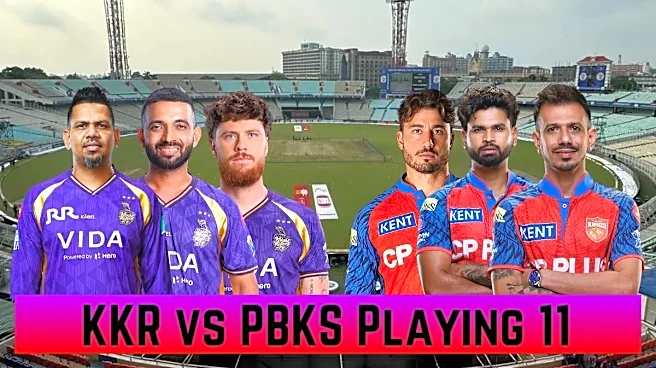 KKR vs PBKS Playing 11, IPL 2026: Kolkata Knight Riders vs Punjab Kings Lineups, Starting XI, Impact Players