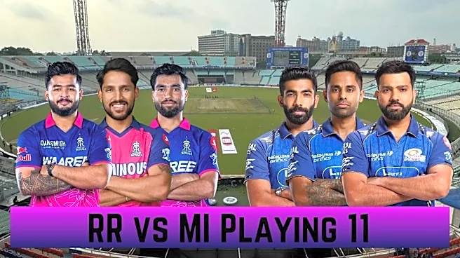 RR vs MI Playing 11, IPL 2026: Rajasthan Royals vs Mumbai Indians Team News, Predicted Lineups