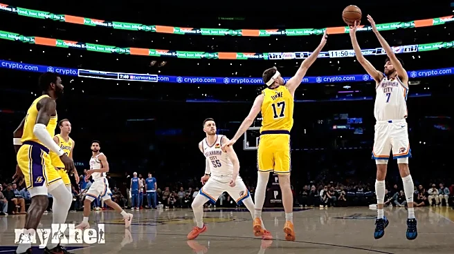 NBA Roundup: Thunder Dominate Lakers As Rockets Win And Celtics Triumph