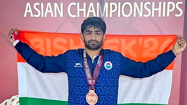 Asian Wrestling Championships: Nitesh Clinches Greco Roman Silver in the 97kg; Sachin, Prince Bag Bronze
