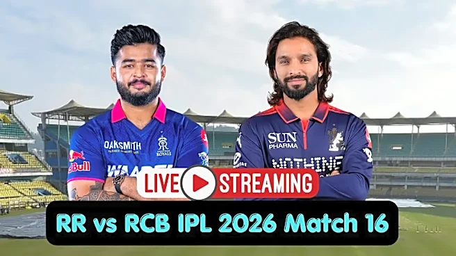 RR vs RCB Live Streaming: Where to Watch Today's IPL 2026 Match 16 on TV and Online?