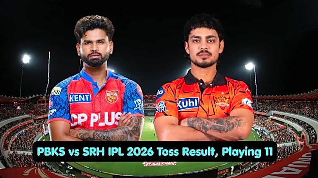 PBKS vs SRH Toss Report, Playing 11: IPL 2026 Match 17 Who Won Toss, Lineups