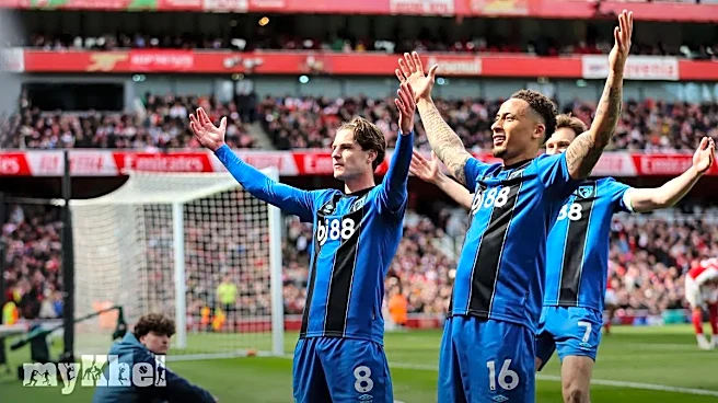 Arsenal Suffer 2-1 Defeat As Bournemouth Twist Title Race Push