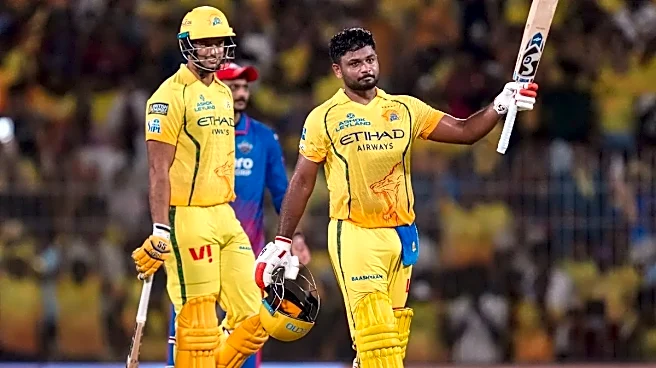 Sanju Samson Hits 4th IPL Century: CSK Star Slams 115 as Chennai Posts 212 vs Delhi Capitals