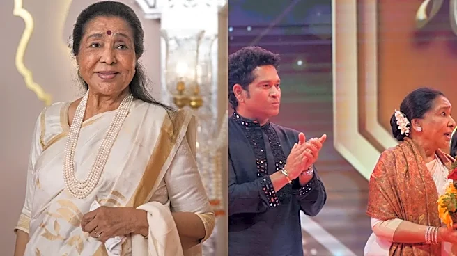 Asha Bhosle Death: The Legendary Singer collaborated with Brett Lee for ICC Tournament, Was Close to Sachin Tendulkar