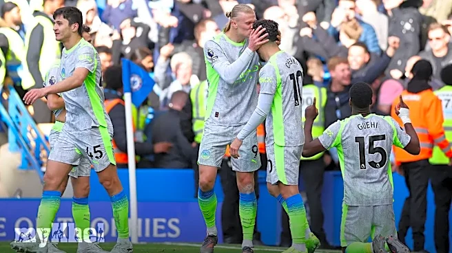 Manchester City Thrashes Chelsea 3-0 To Close Gap On Arsenal In Title Race