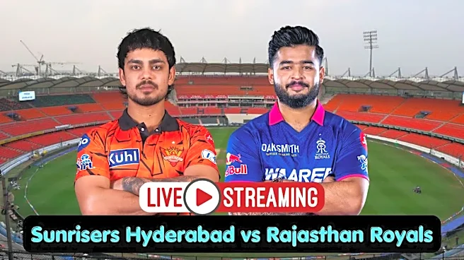 SRH vs RR Live Streaming: Where to Watch IPL 2026 Match 21 Today on TV and Online?