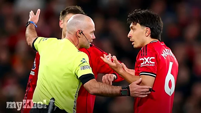 Martinez Red Card Decision Draws Carrick's Criticism After United Lose To Leeds