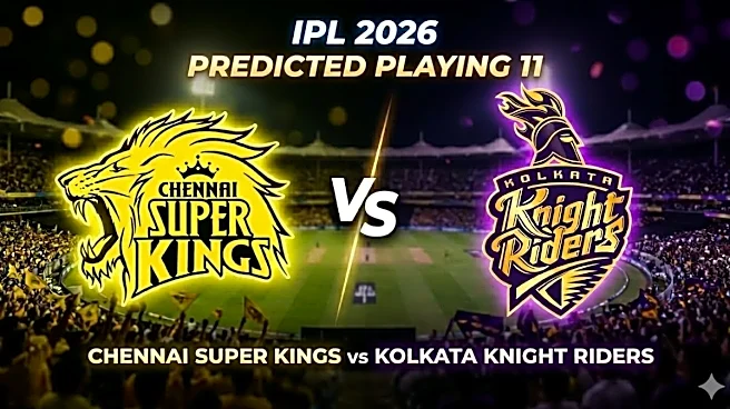 CSK vs KKR Playing 11, IPL 2026: Will MS Dhoni Play Today? Chennai Super Kings vs Kolkata Knight Riders Team News, Predicted Lineups