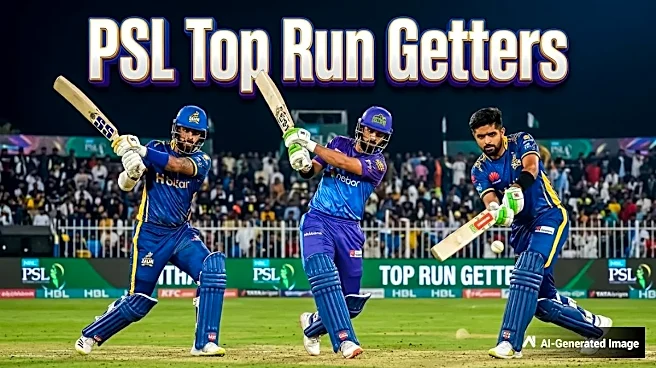 PSL 2026: Top 10 Batters, Team-Wise Top 3 On April 14 Before Peshawar Zalmi vs Quetta Gladiators