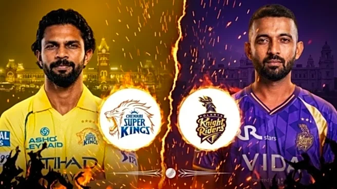CSK vs KKR Dream11 Prediction: Probable Playing XI, Fantasy Picks and Pitch Report