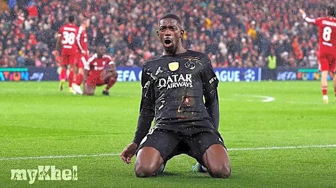 PSG's Dembele Double Pushes Liverpool Out As PSG Reach Champions League Semis