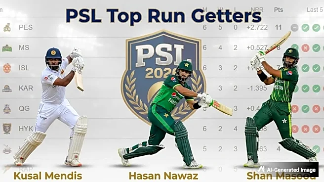 PSL 2026: Top 10 Batters, Team-Wise Top 3 On April 15 Before Peshawar Zalmi vs Quetta Gladiators