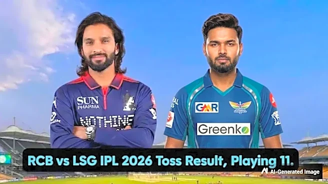 RCB vs LSG Toss Report, Playing 11