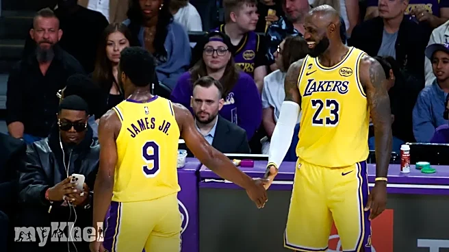Lakers Playoff Minutes: LeBron And Bronny Eye Pivotal Father-son Moments