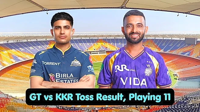 GT vs KKR Toss Result, Playing 11: KKR Win the Toss and Bat First, Lineups Announced
