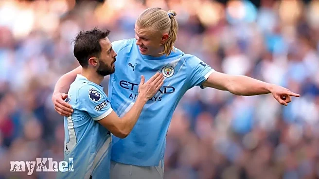 Manchester City Edge Arsenal As Haaland Praises Silva's Impact In Tight Title Race