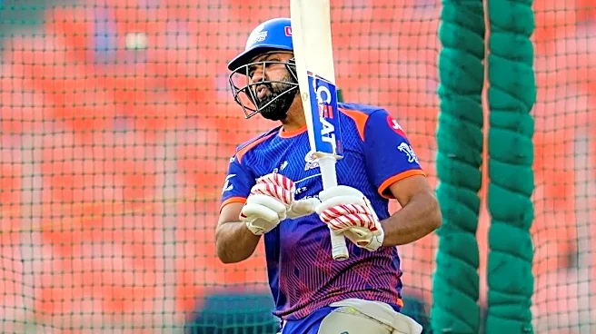 Will Rohit Sharma Play vs GT? MI Star Returns to Nets After Hamstring Injury