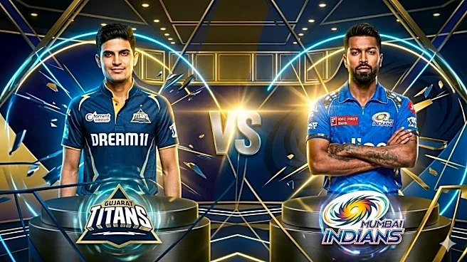 GT vs MI Head-to-Head: Gujarat Titans Hold Edge as Mumbai Indians Fight to Avoid Another Setback