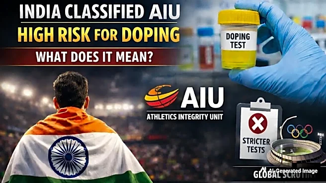 AIU Puts India in High-Risk Doping Category: What It Means for Athletes and Federations